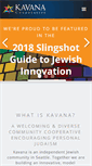 Mobile Screenshot of kavana.org